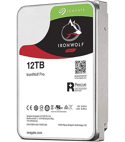 Amazon.com: Seagate IronWolf ST12000VN0007 12 TB 3.5 Internal Hard